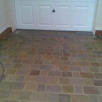 entrance to garage